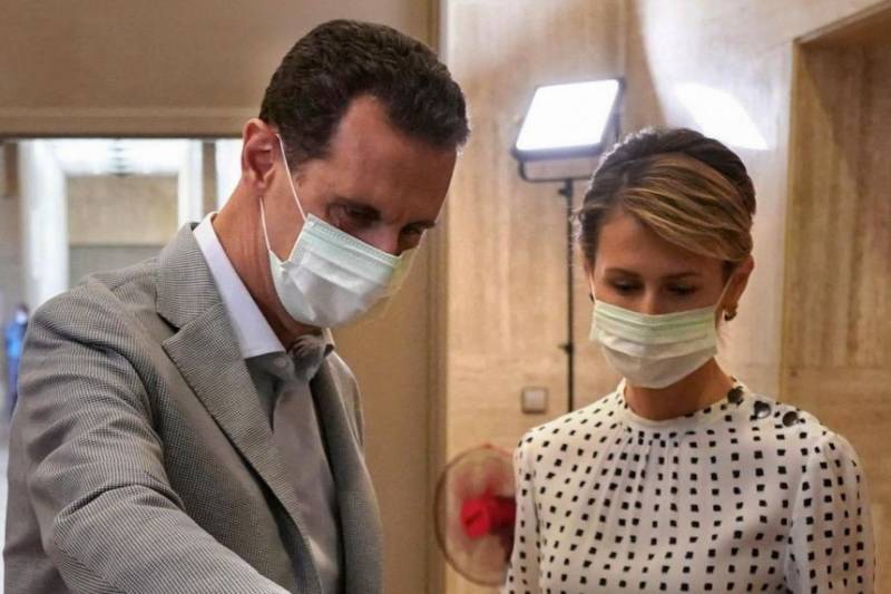 Syria president and first lady test positive for Covid