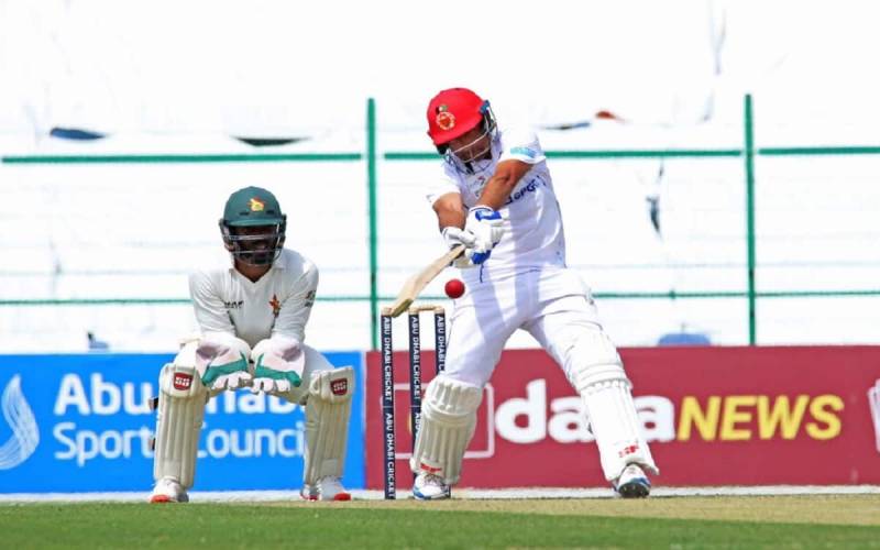Asghar's maiden ton helps Afghanistan dominate Zimbabwe