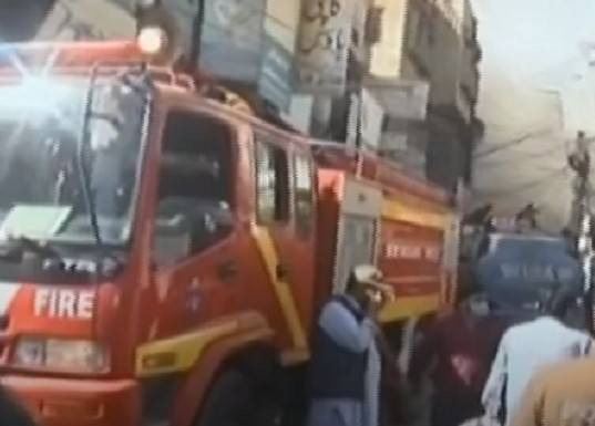 Fire breaks out at Karachi garment factory