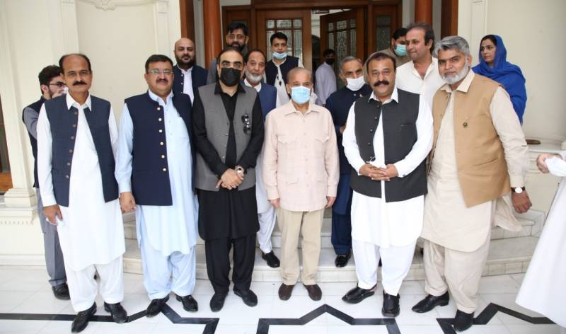 PML-N Rawalpindi leaders call on Shehbaz Sharif
