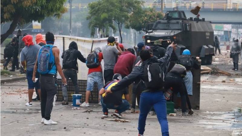 Colombia anti-govt protest clashes kill at least 10 in Cali