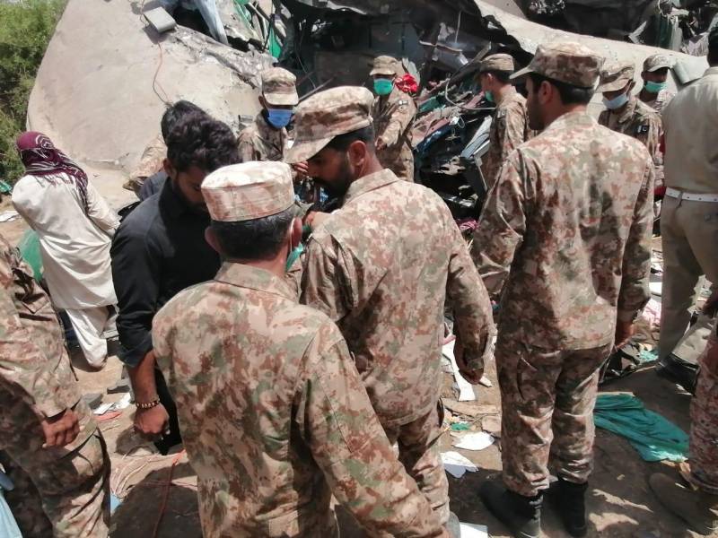 Army establishes relief camp at accident site