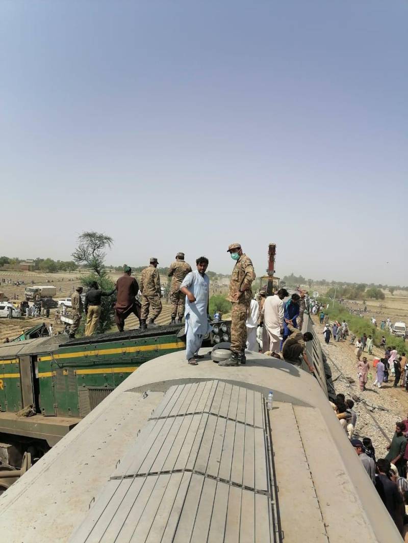 Army establishes relief camp at accident site