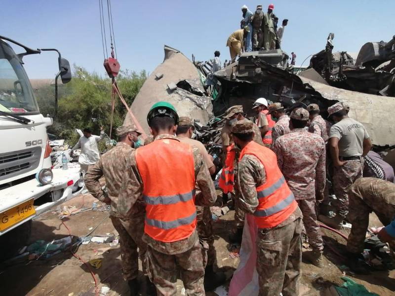 Army establishes relief camp at accident site