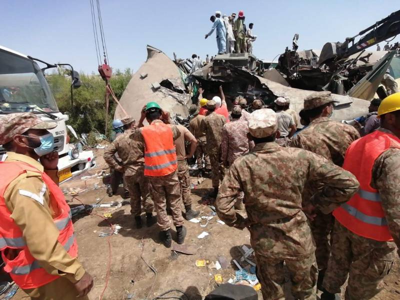 Army establishes relief camp at accident site