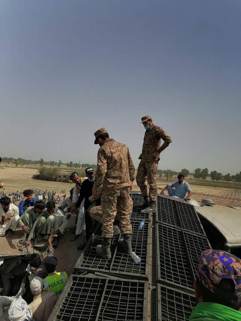 Army establishes relief camp at accident site