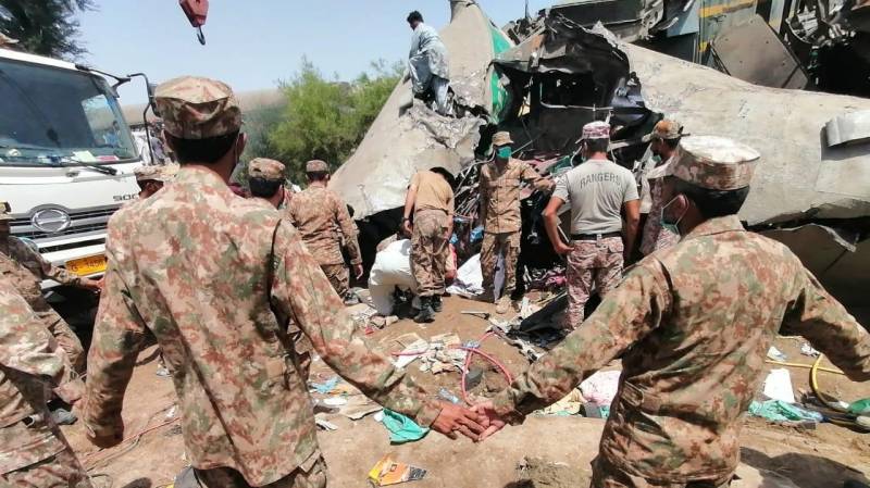 Army establishes relief camp at accident site