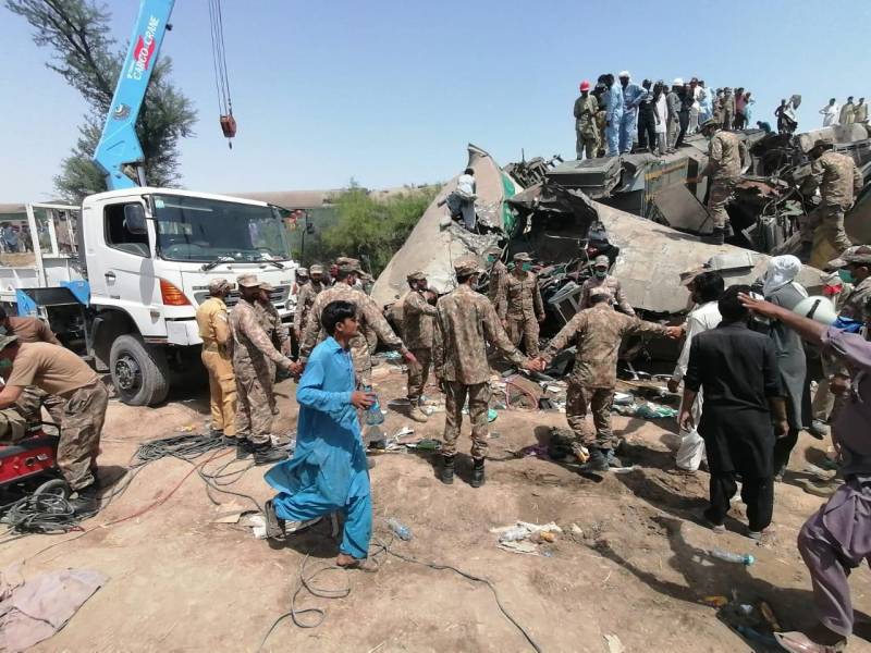 Army establishes relief camp at accident site