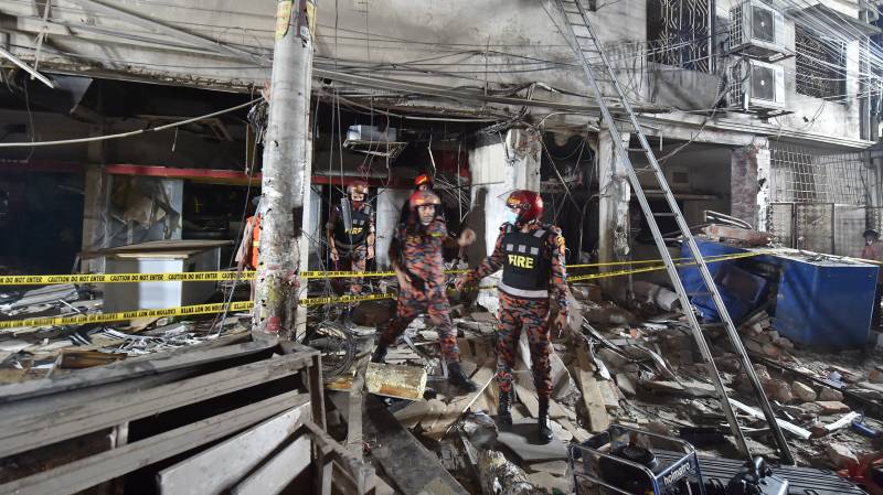 Seven dead, 50 hurt in Bangladesh blast likely caused by gas line