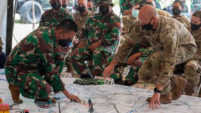 Indonesia, US hold largest joint military drills