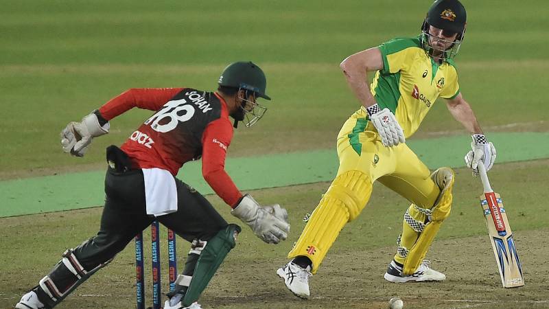 Australia beat Bangladesh by three wickets in 4th T20