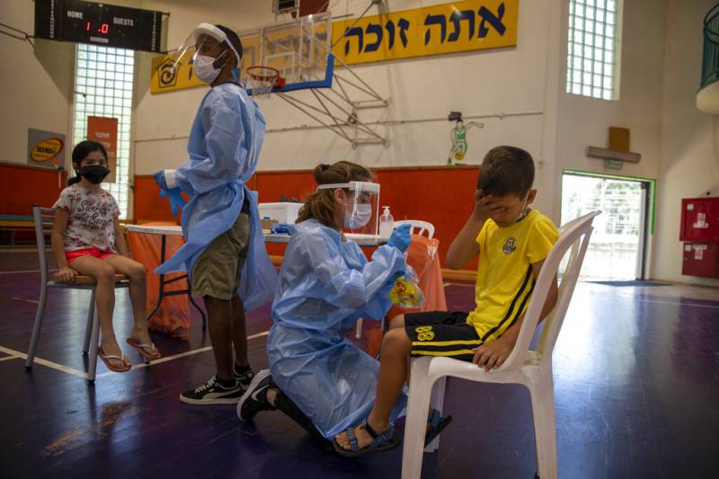 Israel requires Covid tests for children aged three and up