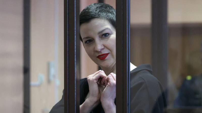 Belarus hands long prison term to protest leader Kolesnikova