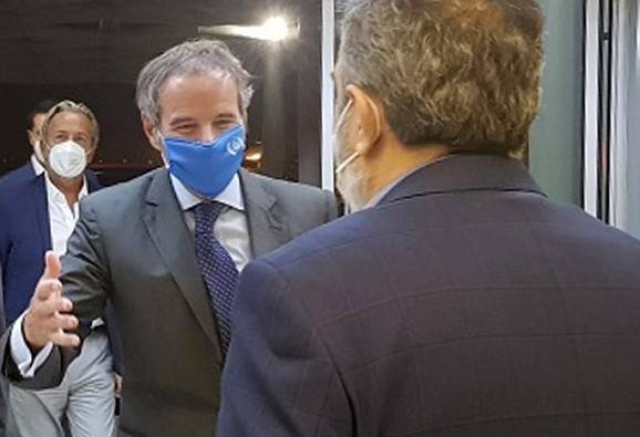 IAEA chief in Iran for talks on nuclear dispute