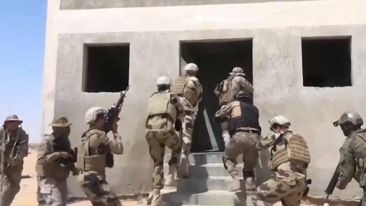 Pak armed forces contingent participates in multinational military drill in Egypt