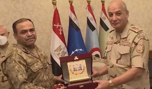 Pak armed forces contingent participates in multinational military drill in Egypt