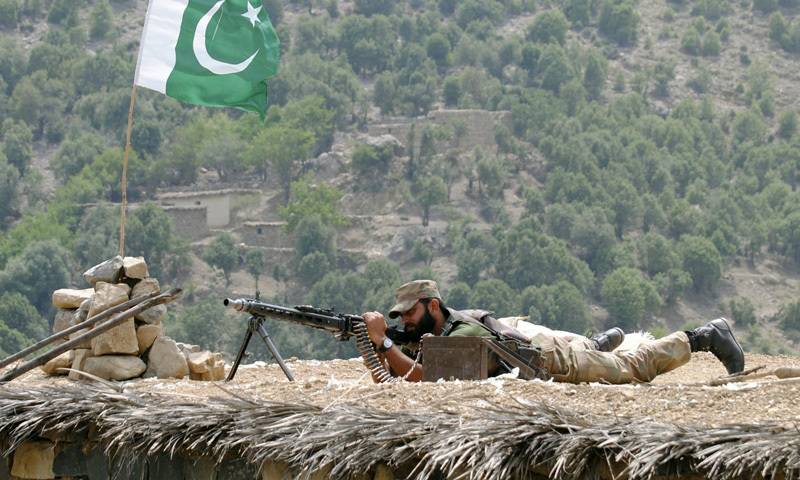 Security forces kill 10 terrorists in in South Waziristan
