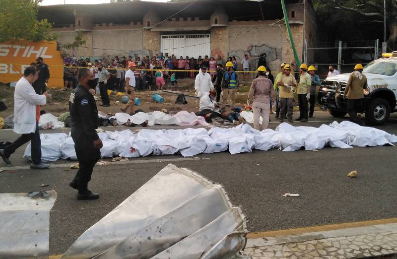 53 migrants killed in Mexico road accident