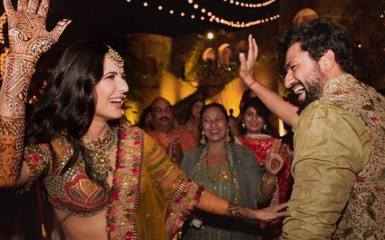 Katrina, Vicky share pics from ‘Mehndi’ functions with fans 