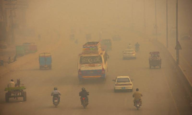 With AQI at 322, Lahore again emerges as world’s most polluted city