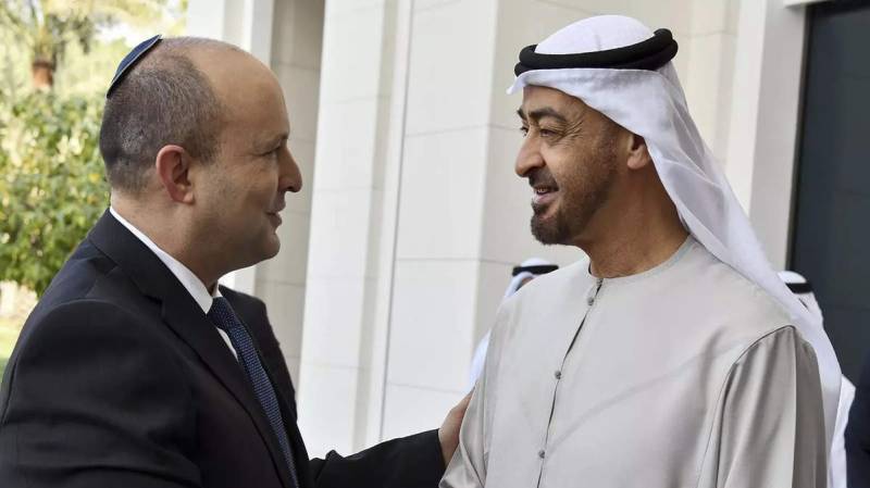 Israel's PM meets crown prince UAE