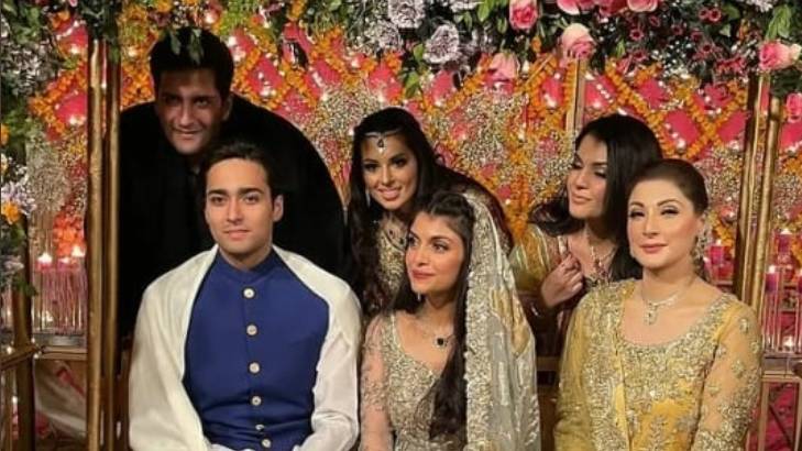 Wedding festivities of son of Maryam Nawaz go on