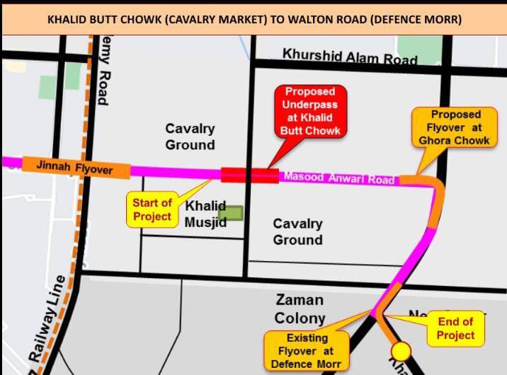 All set for Lahore Center Point to DHA signal-free project, Rs2.8b approved