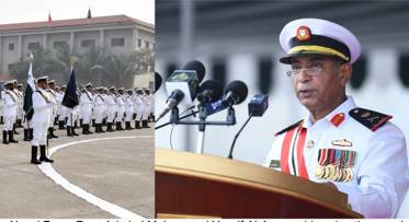 116th Midshipmen, 24th Short Service Commissioning Parade held at Pak Naval Academy