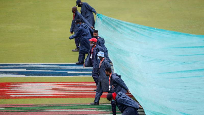 Rain wipes out first session of second day of South Africa v India Test