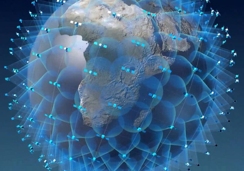 Global internet via satellites