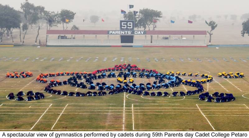 Parents Day at Cadet College Petaro, Naval Chief admires quality education