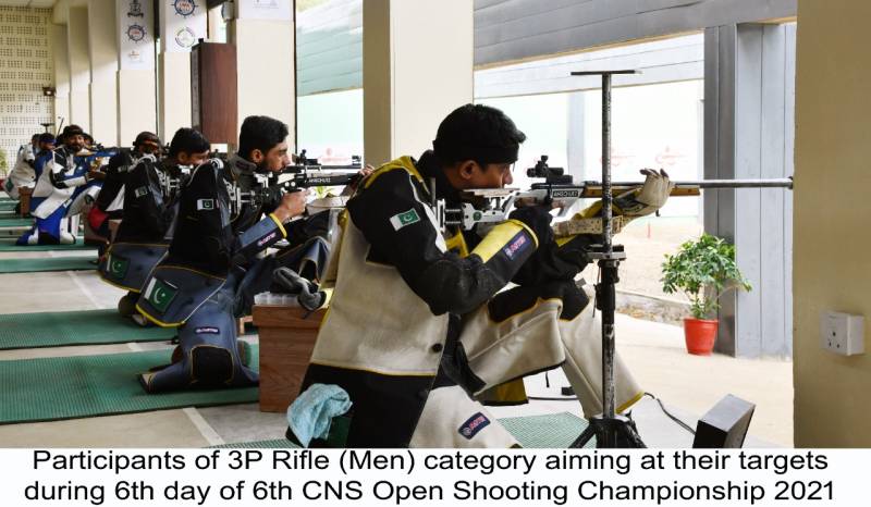 CNS Open Shooting Championship: Pak Navy wins 41 gold medals