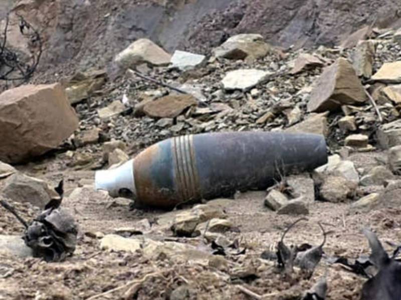 Indian mortar shell found in Narowal