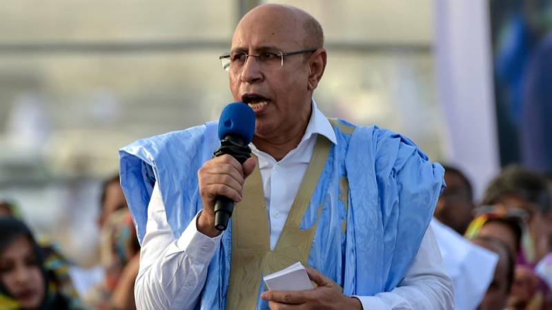 Mauritanian President Mohamed Ould Ghazouani