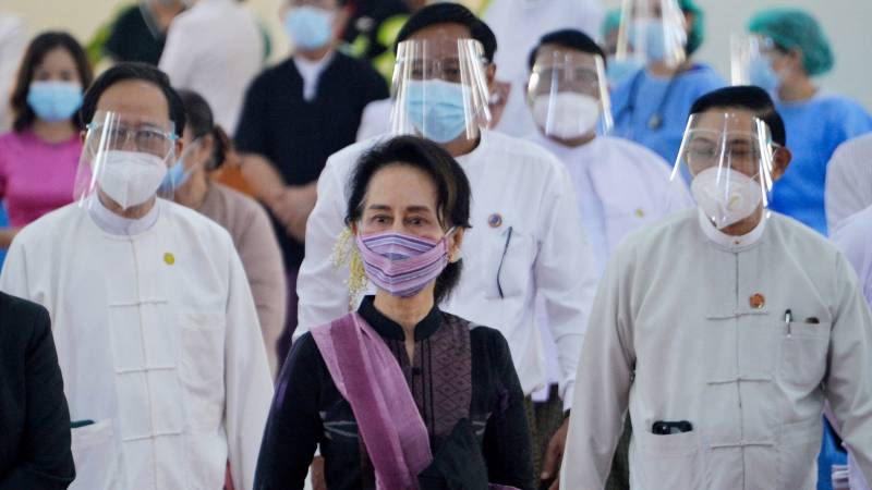 Myanmar's Suu Kyi hit with new convictions, jail term