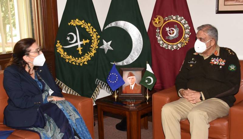 EU Ambassador calls on COAS, discusses Afghan situation