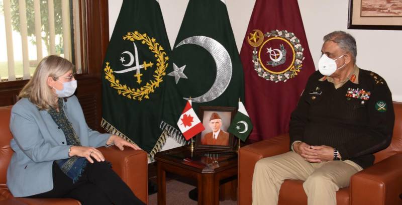 Pakistan desires to maintain long term, multi-domain relationship with Canada: COAS