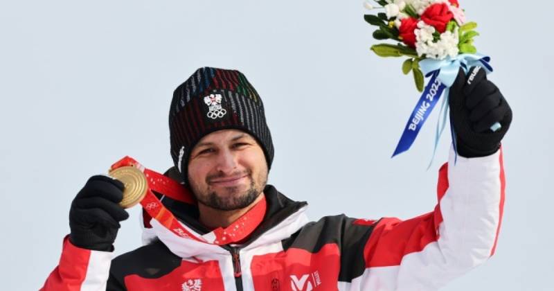 Austria's Strolz emulates father to win Olympic combined gold