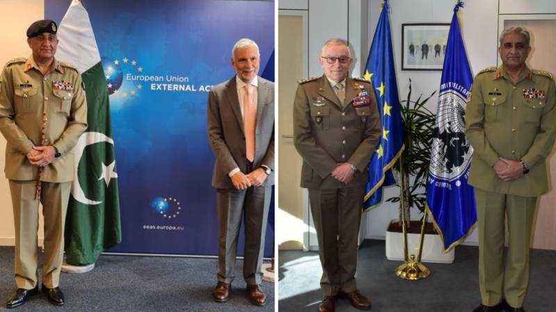COAS on visit to Belgium