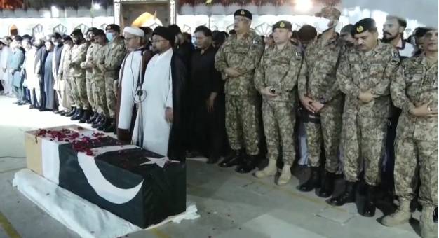 Captain embraces shahadat during clearance operation in Kohlu