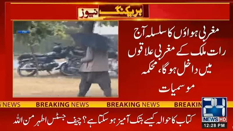 Met office predicts rain in Lahore, parts of country today