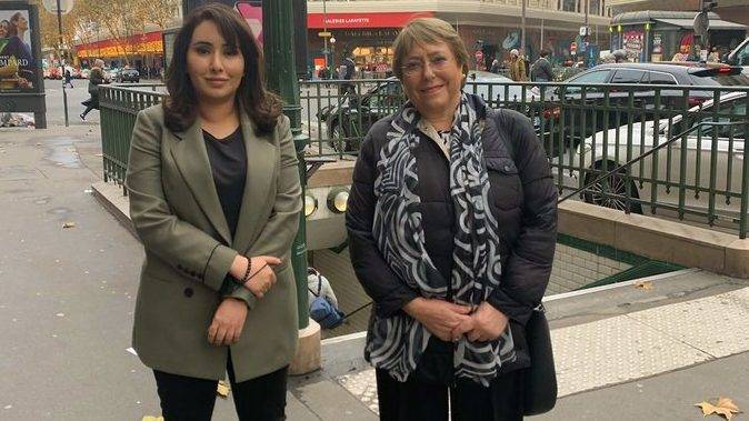 UN rights chief met Dubai princess in November