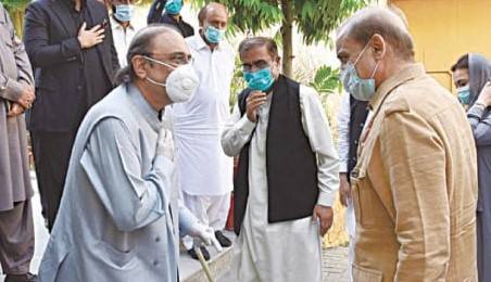 Zardari arrives in Lahore to meet Shehbaz