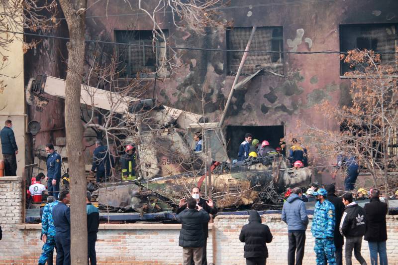 Iranian fighter jet crashes into school, three killed
