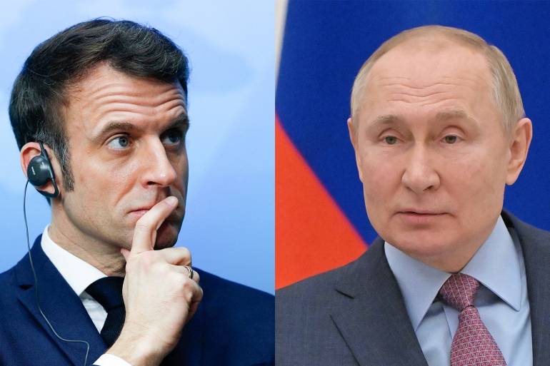 Macron condemns Russia's move to 'wage war on Ukraine'