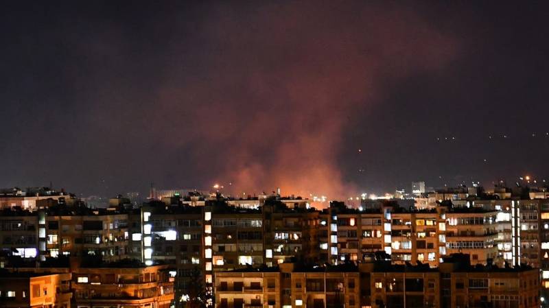Syria says 2 dead in Israeli strikes near capital