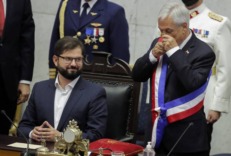 Chile's millennial president Boric takes office