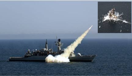Pak Navy conducts successful weapon firing during exercise SEASPARK 2022