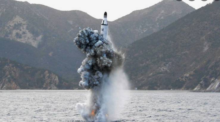 North Korea’s ballistic missile explodes after launch