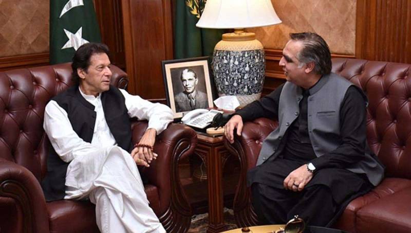 Sindh Governor briefs PM Imran on meeting with MQM-P